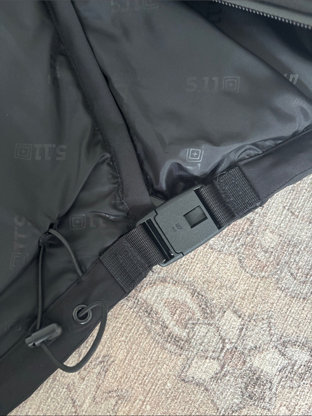 5.11 Tactical Black Men's Softshell Field Jacket - Picture 3 of 5